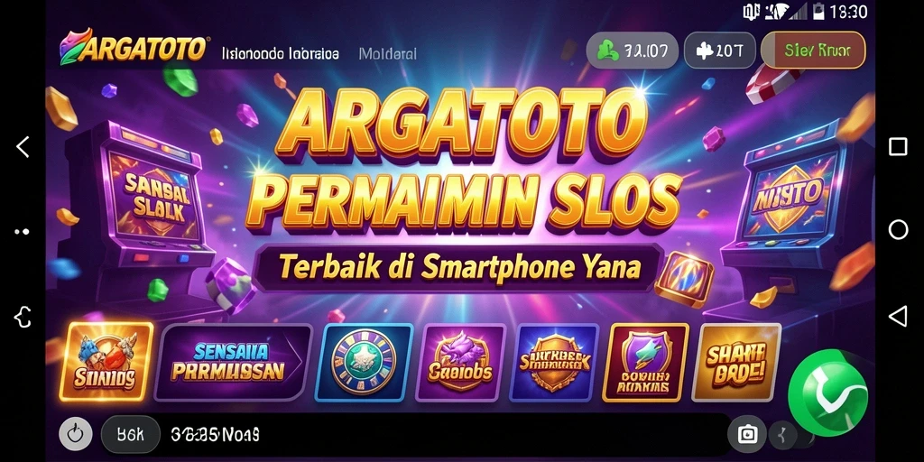 Tampilan gameplay menarik dari ARGATOTO dengan berbagai tema Slot.