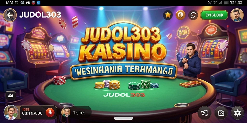 Screenshot gameplay <strong>JUDOL303</strong> menampilkan keseruan permainan Kasino.