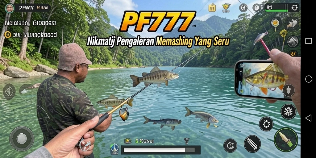 Tangkapan ikan besar di gameplay PF777 yang menantang.